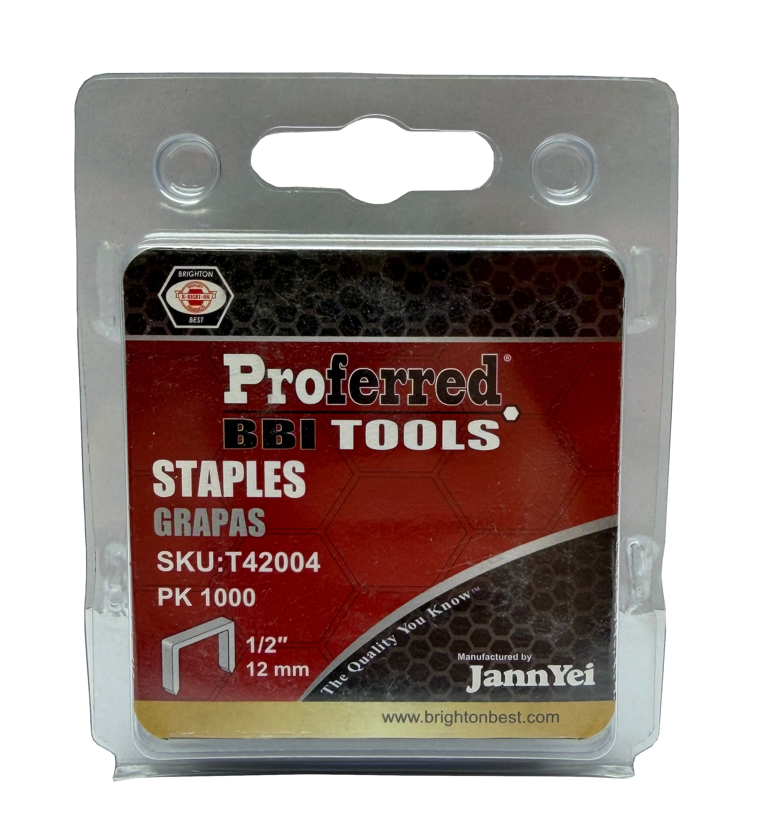 PROFERRED STAPLES 1/2" T42004
