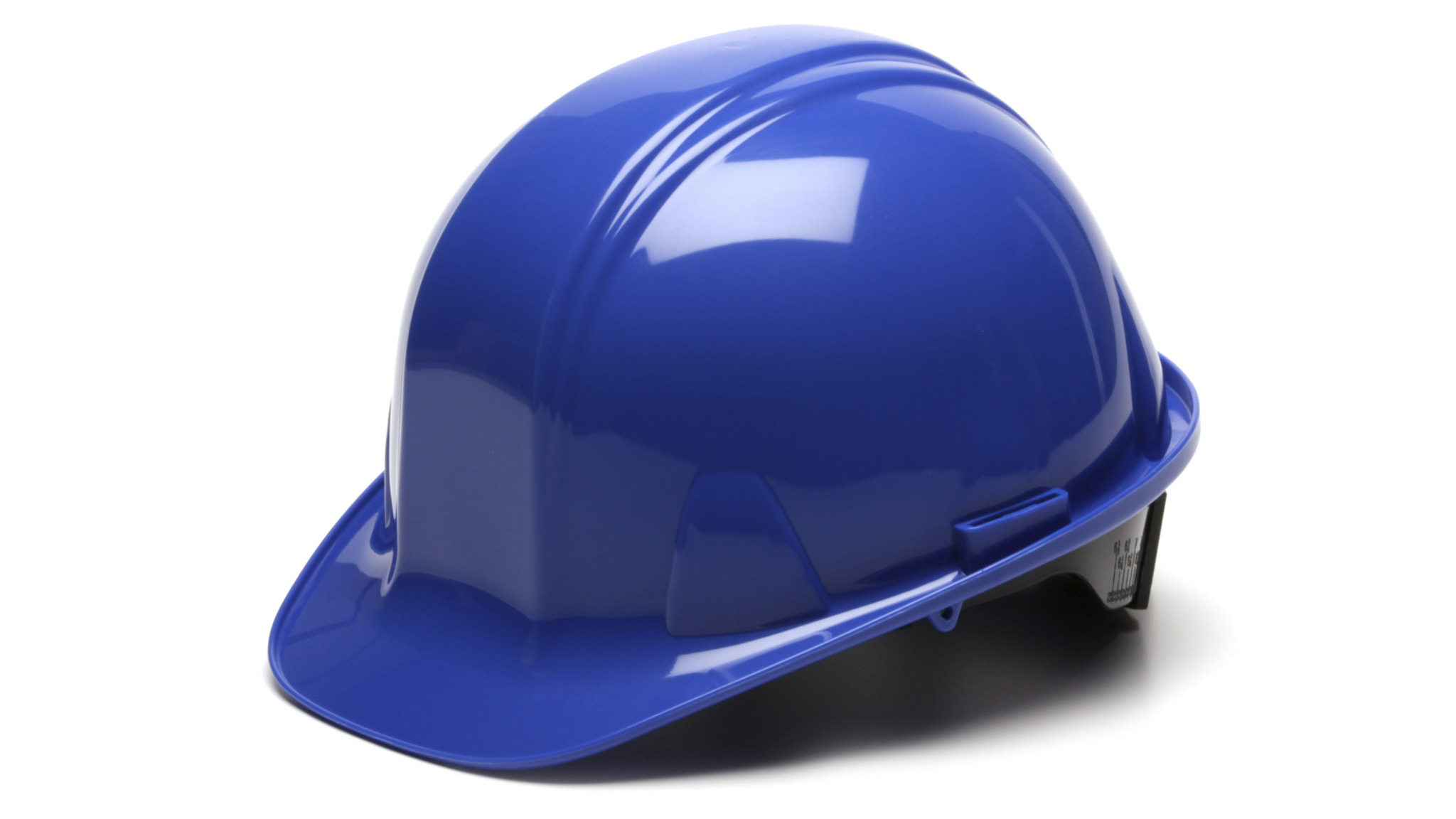 PYRAMEX 4 POINT RATCHET  HARD HAT BLUE