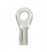 Non-Insulated Closed Ring Terminal, 22-18 AWG, Bolt #6