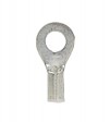 Non-Insulated Closed Ring Terminal, 22-18 AWG, Bolt #8
