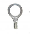 HIGH TEMP Non-Insulated Closed Ring Terminal, 22-18 AWG, Bolt 3/8"