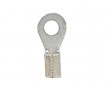 Non-Insulated Closed Ring Terminal, 16-14 AWG, Bolt #6
