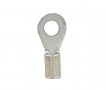 HIGH TEMP Non-Insulated Closed Ring Terminal, 16-14 AWG, Bolt #6