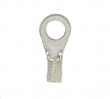 HIGH TEMP Non-Insulated Closed Ring Terminal, 16-14 AWG, Bolt #10