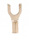Non-Insulated Fork/Spade Terminal, 16-14 AWG, Bolt #10