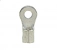 HIGH TEMP Non-Insulated Closed Ring Terminal, 12-10 AWG, Bolt #6