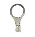 HIGH TEMP Non-Insulated Closed Ring Terminal, 12-10 AWG, Bolt 1/2"