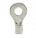 Non-Insulated Closed Ring Terminal,12-10 AWG, Bolt 1/4"
