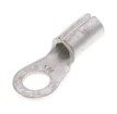 HIGH TEMP Non-Insulated Closed Ring Terminal, 8 AWG, Bolt 1/4"