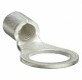 Non-Insulated Closed Ring Terminal, 8 AWG, Bolt 3/8"