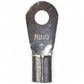 HIGH TEMP Non-Insulated Closed Ring Terminal, 6 AWG, Bolt #10