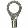 Non-Insulated Closed Ring Terminal, 6 AWG, Bolt 1/2"