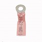 Heat Shrink Insulated, Closed Ring Terminal, 22-18 AWG, Bolt #6
