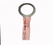 Heat Shrink Insulated, Closed Ring Terminal, 22-18 AWG, Bolt 3/8"