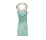 Heat Shrink Insulated, Closed Ring Terminal, 16-14 AWG, Bolt #10