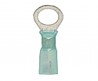 Heat Shrink Insulated, Closed Ring Terminal, 16-14 AWG, Bolt 5/16"
