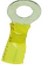 Heat Shrink Insulated, Closed Ring Terminal, 12-10 AWG, Bolt #10