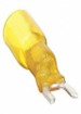 Heat Shrink Insulated Fork/Spade Terminal, 12-10 AWG, Bolt #10
