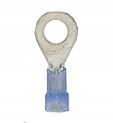 Nylon Insulated Closed Ring Terminal, 16-14 AWG, Bolt 1/4"