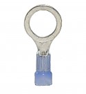 Nylon Insulated Closed Ring Terminal, 16-14 AWG, Bolt 3/8"