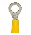 Vinyl Insulated Closed Ring Terminal, 12-10 AWG, Bolt 5/16"